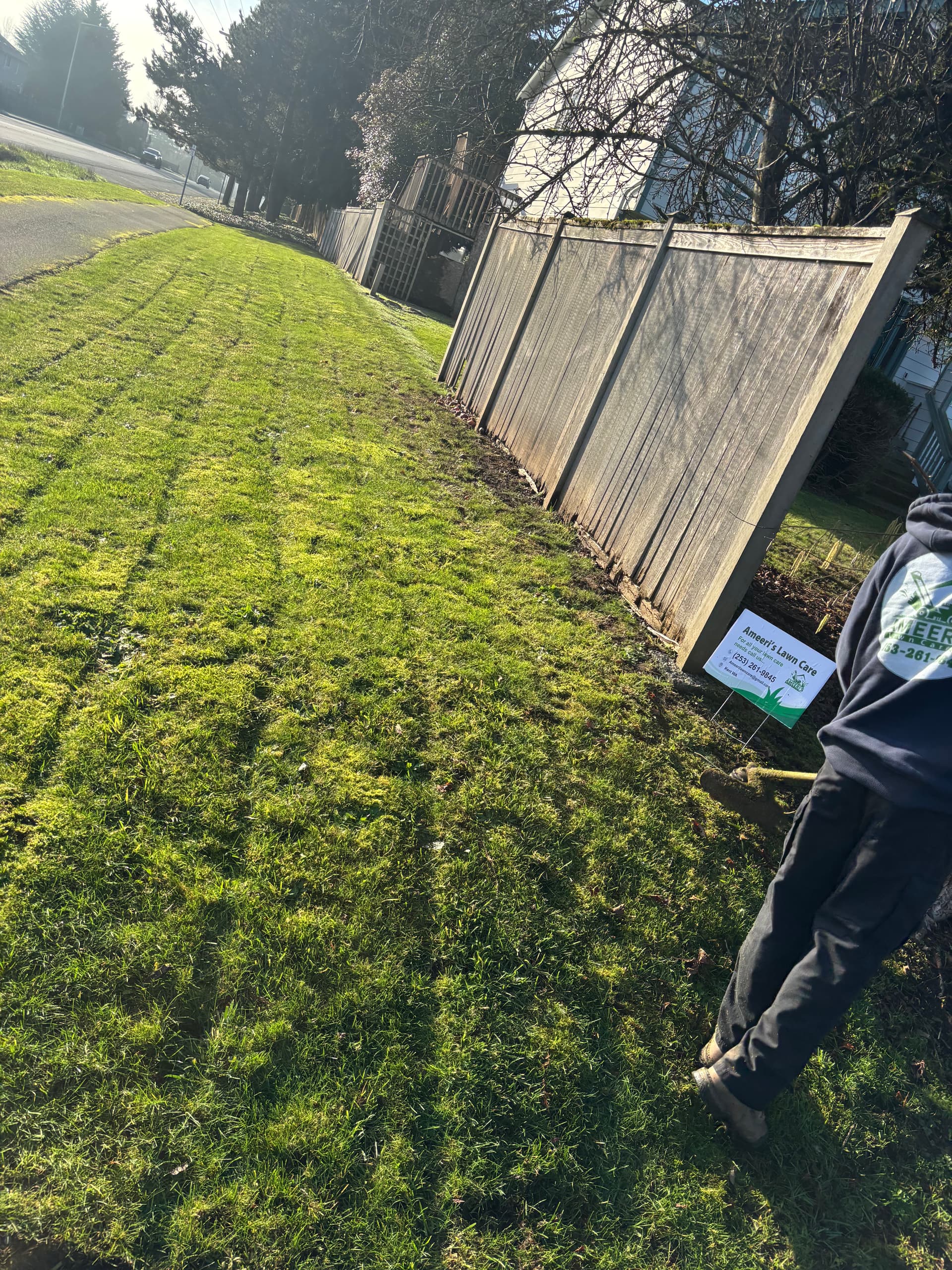 Professional residential lawn care by Ameeri's Lawncare in Renton, WA